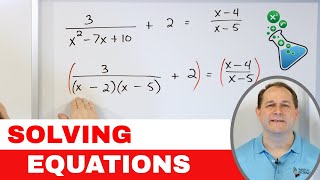 08 - Learn to Solve Fractional Equations in Algebra, Part 1
