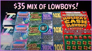 PLAYING A $35 MIX OF LOWBOYS!!