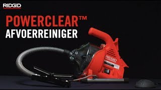 RIDGID PowerClear™ Afvoerreiniger