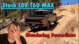 LDV T60 MAX 4WD | FAILURE within 5 minutes off-road on the Mundaring Powerlines 4x4 Track.