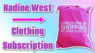 Nadine West Clothing Subscription - What's in my February Bag?