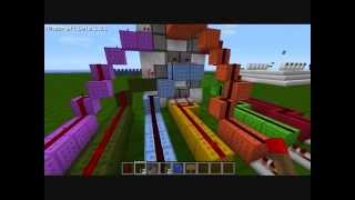 Minecraft - 7 Segment Display and Decoder Tutorial