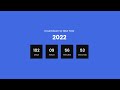 COUNTDOWN NEW YEAR HTML CSS JAVASCRIPT