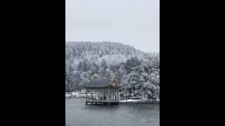 说好了哦 今年一起去庐山看雪.庐山 庐山雪景