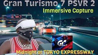 Midnight Run on Tokyo Expressway PSVR 2 Gran Turismo 7 Immersive Capture