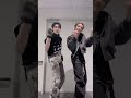 ENHYPEN members Jake and Sunghoon doing a 'nonsense' trend | #shorts #sabrinacarpenter #enhypen