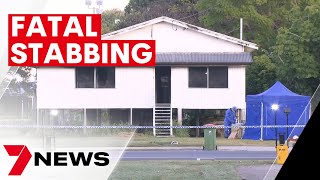 Queensland Police hunting four men after fatal stabbing at Laidley | 7NEWS