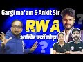 ankit sir ne RWA kyu chhoda || ankit sir left rwa | rojgar with ankit