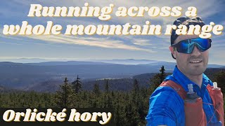 Running across a mountain range - Crossing Orlické hory