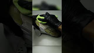 Jordan 5 sole cleaning #jordans #restoration