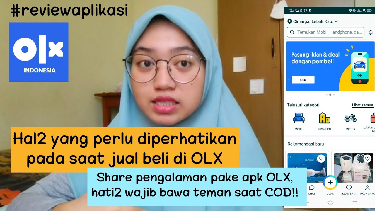 CARA PAKAI APLIKASI OLX, APLIKASI JUAL BELI BARANG BEKAS TERPERCAYA DI ...