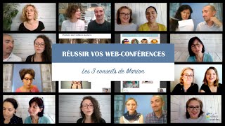 Réussir vos web-conférences : les 3 conseils de Marion