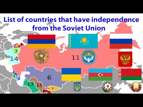 What countries came out of the Soviet Union?