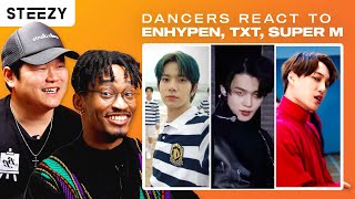 Enhypen Choreographer Reacting to K-Pop Dances