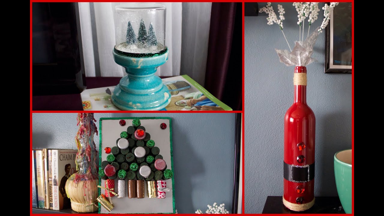 6 Diy Christmas Decorations Youtube