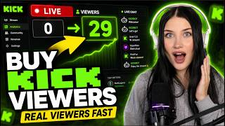 Buy Kick Viewers: Get Real Viewers on Your Kick Livestream Fast