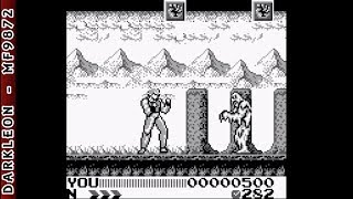 Game Boy - Hiryu no Ken Gaiden © 1992 Culture Brain - Gameplay