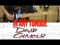 David Gilmour - In Any Tongue (Live in Pompeii) - Guitar Lesson Tab - By Andrew Squeezed Floyd