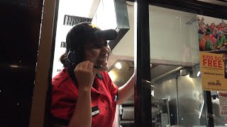 AWKWARDLY SILENT DRIVE THRU PRANK | Jack Vale