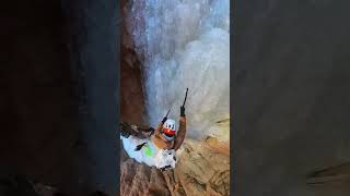 Hidden Haven Canyon #iceclimbing #canyoneering