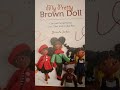 I received my book! My pretty brown doll