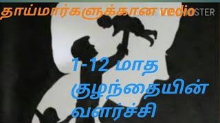 1-12 month baby development | 1-12 மாத குழந்தையின் வளர்ச்சி | short explain