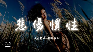 王忻辰 / 劉瑞秋 - 悲傷慣性『愛你心軟是病敷衍的話致命，櫻花樹下的約定錯過有你的風景。』【動態歌詞 | Pinyin Lyrics】【PENGUIN MUSIC】