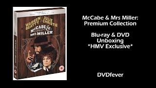 McCabe and Mrs Miller Premium Collection - Blu-ray \u0026 DVD Unboxing - Warren Beatty, Julie Christie