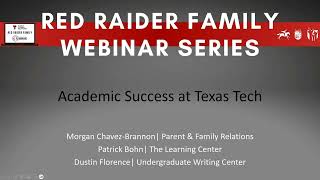 Academic Success at Texas Tech