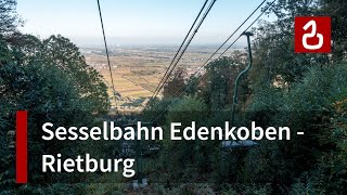 Seilbahnnostalgie - Die Rietburgbahn in Edenkoben