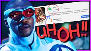 Captain ‘Black Falcon’ America Reviews are BAD! | Sam Wilson | Marvel | Disney | Commentary