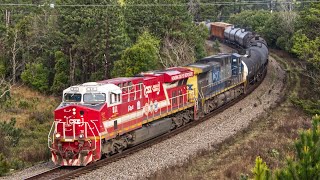 Chasing CSX 911 Down the Fitzgerald Sub - 3-25-2023