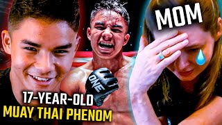 AMERICAN Mom REACTS To Teenage Son's Muay Thai Fights