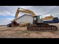 Big Old 98,000 Pound Komatsu PC400 Excavator for Sale - Will it Run and Operate
