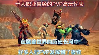 魔兽世界：十大职业曾经的PVP高玩代表 #魔兽世界 #游戏日常分享