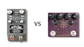 Petty John Iron Drive vs Analogman King of Tone