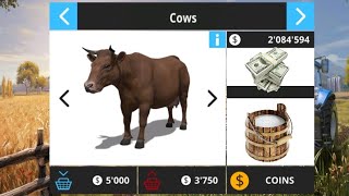 Fs16 Farming simulatör16 / inek besleyip sütlerini satmak / sell cow's milk