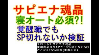 【アヴァベル】サピエナ魂晶を取ったので上位職技と覚醒職技でSP切れせずにオート狩り出来るかどうかを見せたいと思います