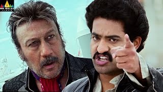 Shakti Movie Scenes | JrNTR fight with Jackie Shroff | Latest Telugu Scenes | Sri Balaji Video