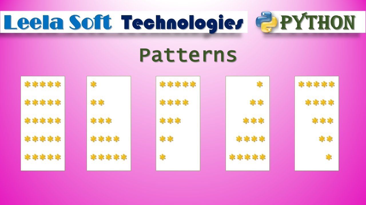 Star Pattern Programs In Python Pdf Templates Sample Printables