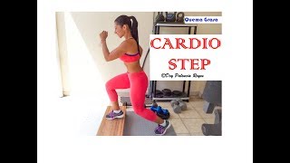 CARDIO STEP-Rutina para adelgazar rapido y tonificar - Rutina 573 - Cardio Hiit |Dey Palencia Reyes