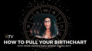 How To Pull Your (Free!) Birth Chart (Natal Chart) 2021 - Tutorial with Transits!