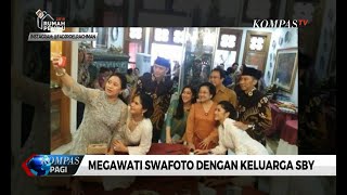 Selain Bertemu dengan Presiden Jokowi, Keluarga Yudhoyono Silaturahmi dengan Megawati