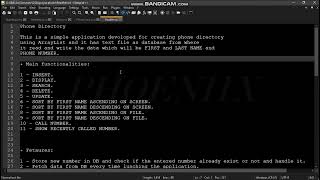 Java project | Phone directory | Data Structures | Array List | Programming | Computer Science