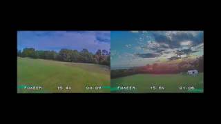 Foxeer Predator Micro 4 review - fpv camera settings comparison