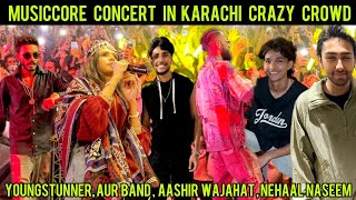 Crazy Crowd Concert Karachi - Young Stunner - Aur Band - Aashir Wajahat - Nehal Naseem - Talha Anjum