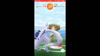 ポケモンGO レイドバトル「キノガッサ(種爆弾)」 1体のみ使用 天候”曇”