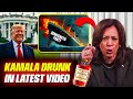 Kamala Goes On A Drunk Rant To Her Supporters While Slurring Her Words