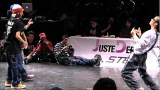 JUSTE DEBOUT 2012   JAPAN  HIPHOP - BEST 4