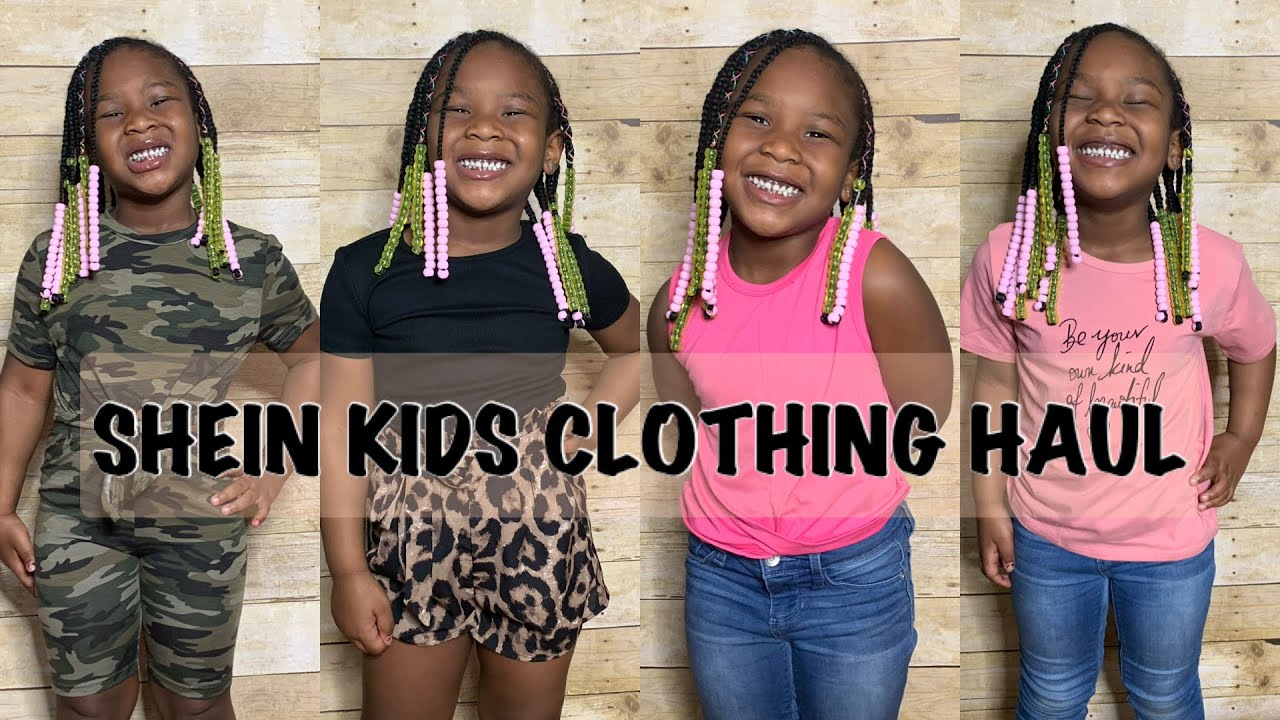 Shein Kids Clothing Haul Youtube
